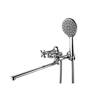 Смеситель для ванны и душа Lemark Practica LM7541C хром