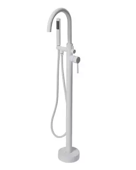 Смеситель для ванны и душа Orange Steel M99-336w белый