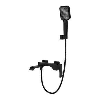 Смеситель для ванны и душа Raglo R02 R02.30.06 черный