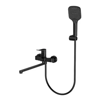 Смеситель для ванны и душа Splenka S31 S31.22.06 черный