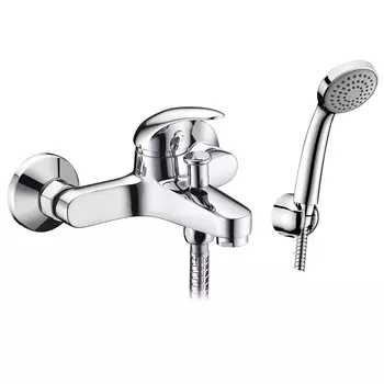 Смеситель для ванны и душа Wasserkraft Isen 2601 с душевой лейкой, хром