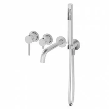 Смеситель для ванны и душа WONZON & WOGHAND STICK WW-889017-BN никель