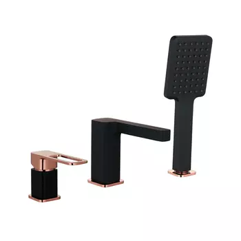 Смеситель для ванны Iddis Slide SLIBG30i07 черный матовый