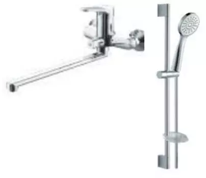 Смеситель для ванны или для душа Bravat Комплект ECO 2в1