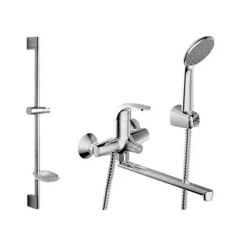 Смеситель для ванны Bravat Fit F00416C