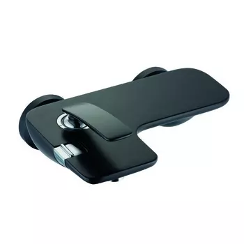 Смеситель для ванны или для душа Kludi Balance 524458775 черный матовый-хром