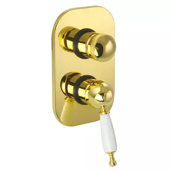 Смеситель для ванны или для душа Migliore Oxford 19177 золото