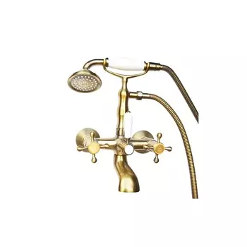 Смеситель для ванны Magliezza Classico 50106-3-br бронза