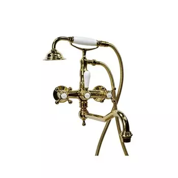 Смеситель для ванны Magliezza Classico 50606-4-do золото