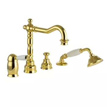 Смеситель для ванны Migliore Oxford 19165 золото