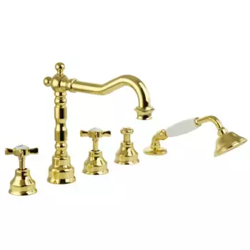 Смеситель для ванны Migliore Princeton 19376 золото