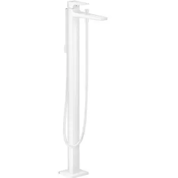 Смеситель для ванны напольный Hansgrohe Metropol 32532700 белый матовый
