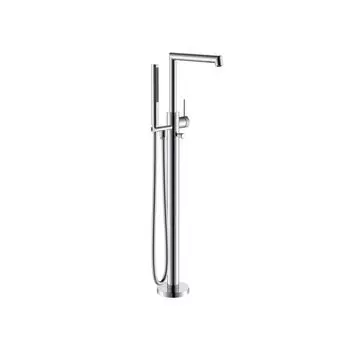 Смеситель для ванны напольный Vincea Rim VTF-2RMCH хром