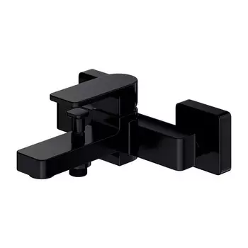 Смеситель для ванны Omnires Baretti BA7830BL черный матовый