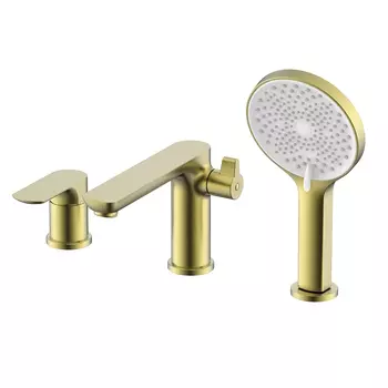 Смеситель для ванны Raglo R03 R03.31.03 золотой сатин