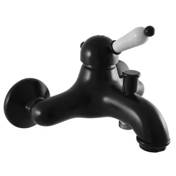 Смеситель для ванны Rav Slezak Лабэ L554.5CMAT черный матовый