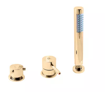 Смеситель для ванны Rav Slezak SE975.5PZ золото