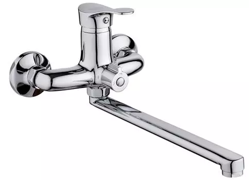 Смеситель для ванны РМС SL86-006E с душевой лейкой, хром