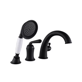 Смеситель для ванны Rose R0212H черный