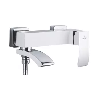 Смеситель для ванны Rose R1552F белый, хром