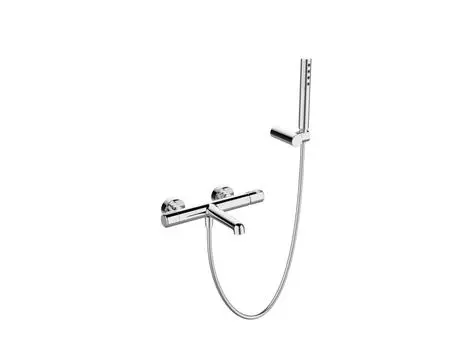 Смеситель для ванны с душем BelBagno Uno UNO-VASM/DFS-CRM хром