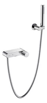 Смеситель для ванны с душем Boheme Stick 123-CRCR.2 хром, ручка touch chrome