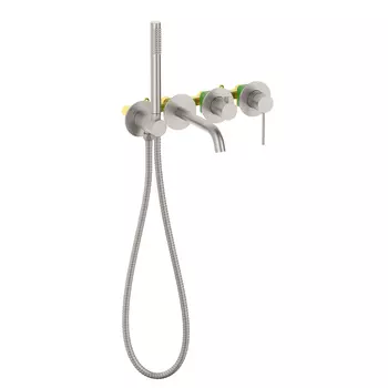 Смеситель для ванны с душем Timo Saona 2314/13YSM никель