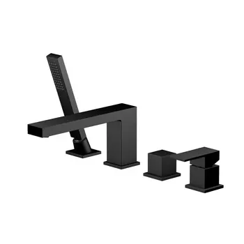 Смеситель для ванны с душем Timo Selene 2130/03Y черный матовый