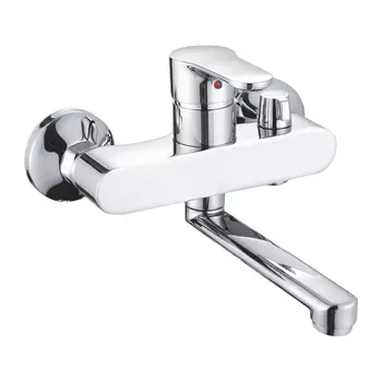 Смеситель для ванны Shevanik S5602 хром