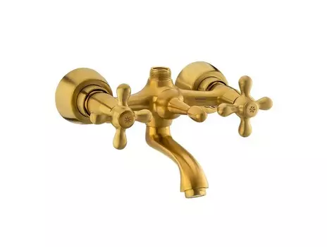 Смеситель для ванны Shouder Baroque 0150107 золото брашированное