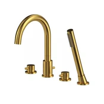 Смеситель для ванны Whitecross Y Y1232GLB брашированное золото