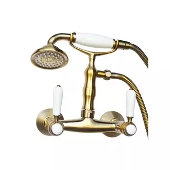 Смеситель для душа Magliezza Bianco 50111-3-br бронза