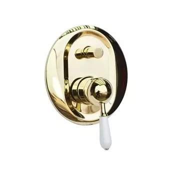 Встраиваемый смеситель для душа Magliezza Bianco 50147-do золото