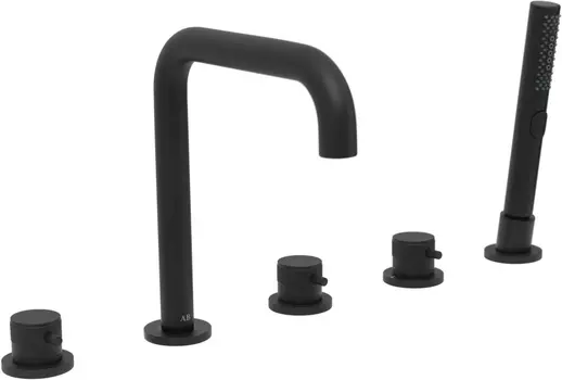 Смеситель для ванны Allen Brau Priority 5.31007-31 черный матовый