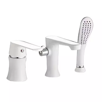 Смеситель для ванны Haiba HB80804 белый