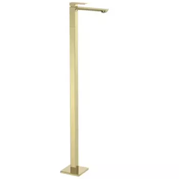 Смеситель напольный для раковины AQUAme Savona AQM6811BG золото шлифованное