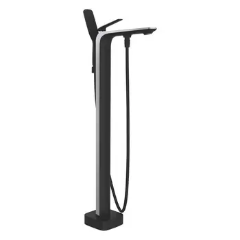 Смеситель напольный Rose R1322H черный