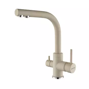 Смеситель с дозатором Paulmark ESSEN Es213011-BE+D004-BE бежевый