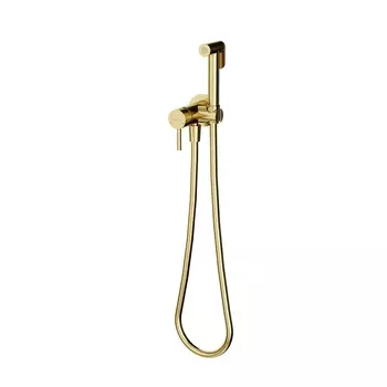 Смеситель с гигиеническим душем для унитаза Sancos Etna SC9033BG брашированное золото