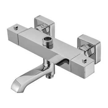 Смеситель термостатический для ванны Swedbe Hermes 9043 хром