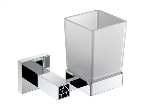 Стакан CeramaLux Venezia 88602 хром