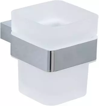 Стакан для зубных щеток Allen Brau Infinity 6.21002-00 белый, хром