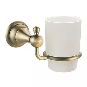 Стакан для зубных щеток Azario Elvia AZ-91106Q бронза