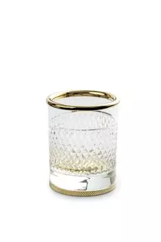 Стакан для зубных щеток Boheme AURA 10252-G золото