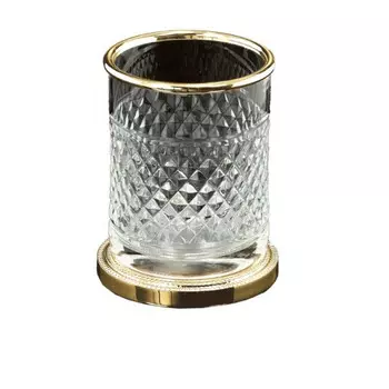 Стакан для зубных щеток Boheme Crystal 10218 золото