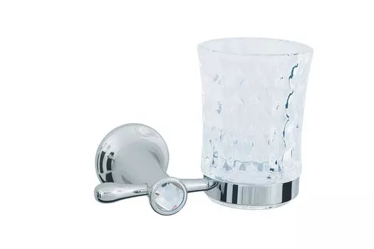 Стакан для зубных щеток Boheme Puro with Swarovski 10704 хром