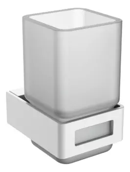 Стакан для зубных щеток Boheme Q 10944-MW белый матовый