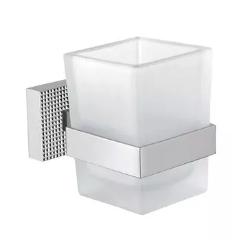 Стакан для зубных щеток Cezares Prizma PRIZMA-TUMS-NOP черный матовый