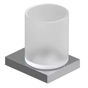 Стакан для зубных щеток Kludi Vela C 3197505 хром