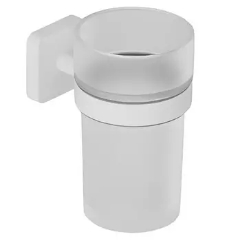 Стакан для зубных щеток Kludi Vela S 2597553 белый матовый